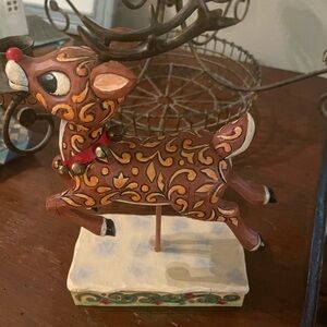 Enesco Jim Shore “Rudolph The Red-Nosed Reindeer.